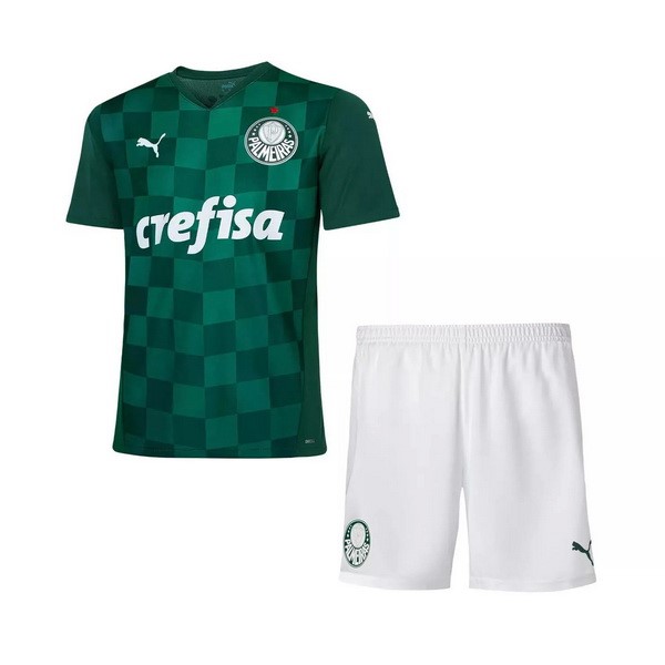 Camiseta Palmeiras 1ª Niño 2021 2022 Verde